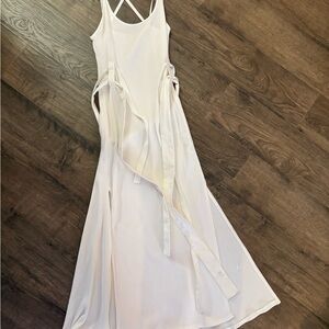 Zara Cream Sleeveless Dress